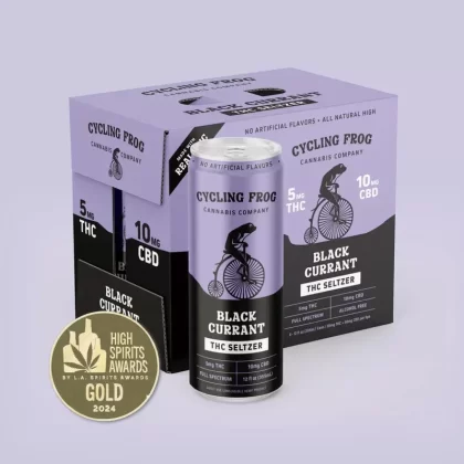 Cycling Frog CBD + THC Seltzer – 6pk