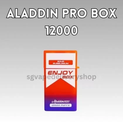 Aladdin Pro Enjoy 12000 Puffs - Mango Peach