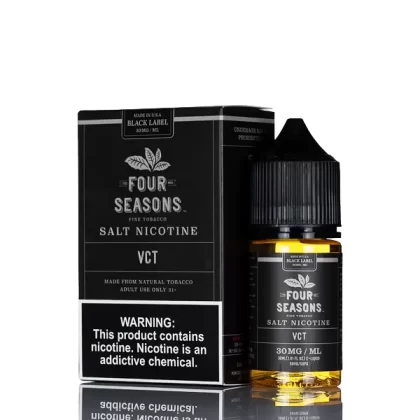 Four Seasons Salt Nicotine - Black Label - CVT - 30ml