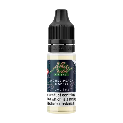 Lychee Peach & Apple Nic Salt by Alka Mist 10ml - 10mg - Vape Product