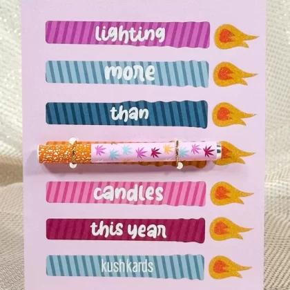 Kush Kards – Birthday Candle