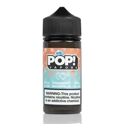 Strawberry Watermelon Hard Candy ICED – POP! Vapors – 100mL