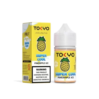 Tokyo Super Cool Pineapple Ice – 30ml - Vapebazaar Pk