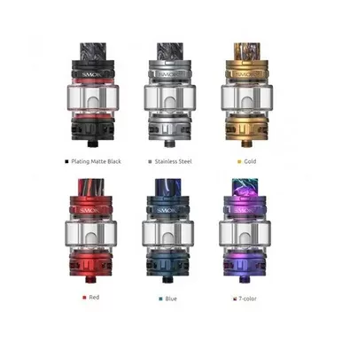 Smok TFV18 Sub-Ohm Tank - Color#7-Color>Black>Blue>Gold>Matte Black>Red>Stainless Steel