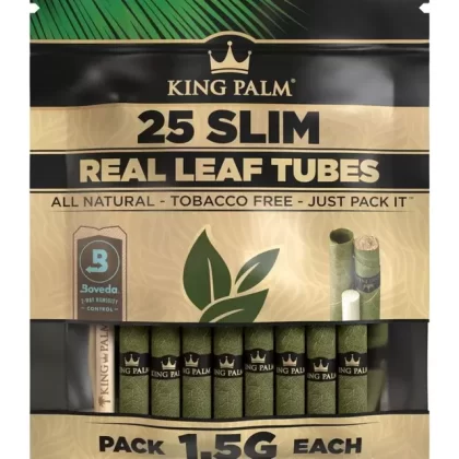 King Palm Tubes Slim 1.5G 25pk - Vape Store