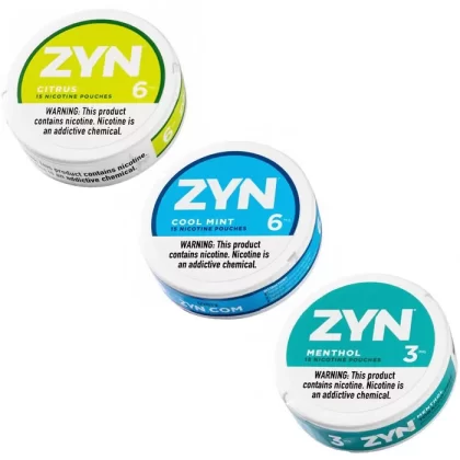 ZYN Nicotine Pouches - 3mg-Black Cherry, 3mg - Chill