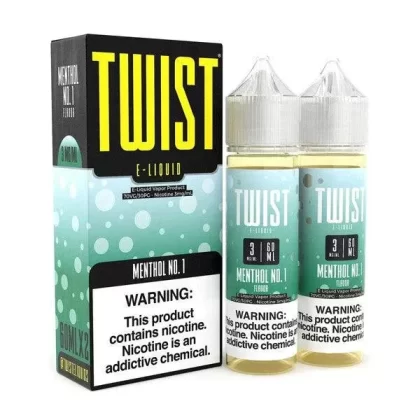 Twist E-Liquid | Menthol No. 1 - Nicotine#6mg>3mg>0mg