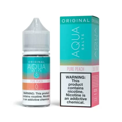 Aqua Salt Pure Peach eJuice - Vape Product; Vape Product, Vape Product