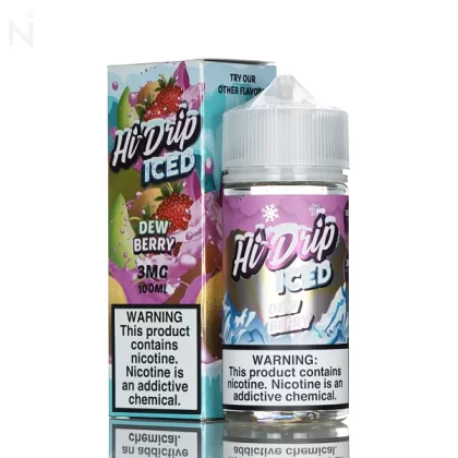 Hi Drip E Liquid Iced - Dewberry - 100ml - 6mg