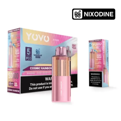 YOVO JB50k Nixodine POD ONLY Cosmic Rainbow