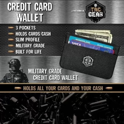 Ultra-Thin Canvas Wallet – 6 Pieces Per Pack 23198AZ