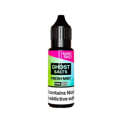 Vapes Bars Ghost Salts Fresh Mint Nic Salt - 10 Pack - 20mg