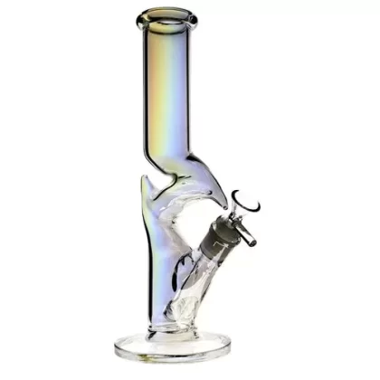 Plain Jane Glass 12.5″ Holographic Zong