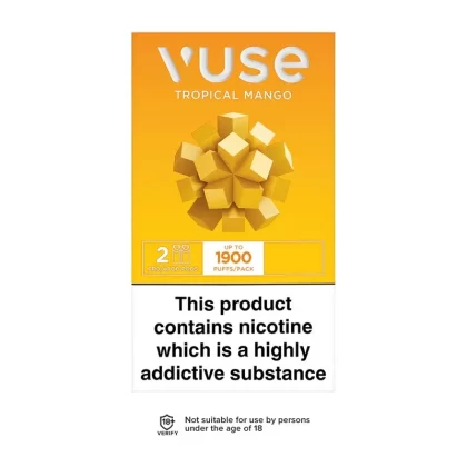 Vuse Pro Tropical Mango Pods (2 Pack) - Strength#12mg>18mg