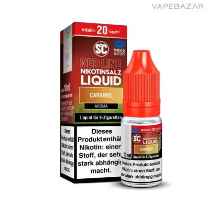 SC Red Line Nikotinsalz Liquid – Caramel - Vapebazar