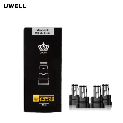 Uwell Crown M Replacement Coils – 4 Pack - Discountvapepen