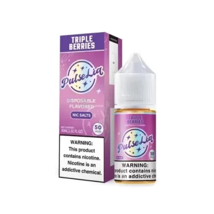 Pulse Liq Triple Berries Salt 30ml E-Juice - Vape Product, Vape Product
