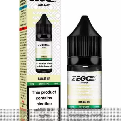 Banana Ice Zego Nic Salt 10ml E-Liquid 10mg/20mg