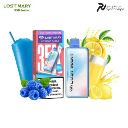 Lost Mary MT35000 Turbo Disposable Vape – Blue Razz Lemonade