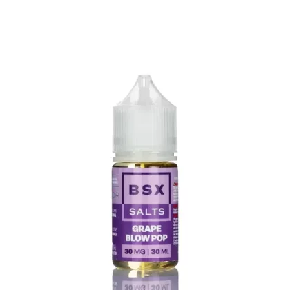BSX Vapor Salt Nic - Grape Blow Pop - 30ml - 30mg