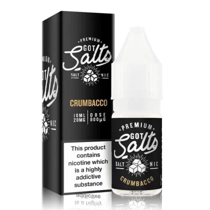 Crumbacco By Got Salts 10ml - Nicotine Strength#10mg (Salt)>20mg (Salt)