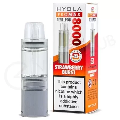 Strawberry Burst Hyola Pro Max 8000 Refill Pack