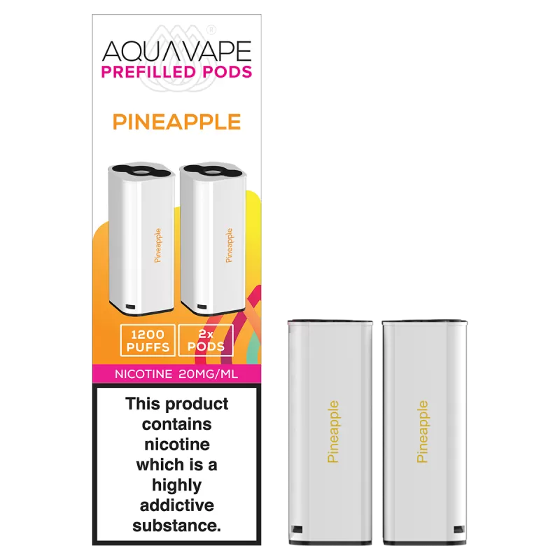 Pineapple Aquavape 2in1 Pods - 20mg - Vape Product (2FFE4C)