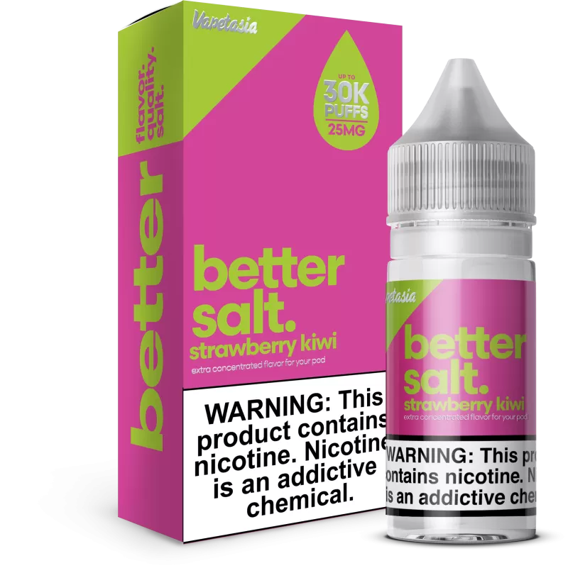 Better Salt - Strawberry Kiwi - 30ML E-Liquid - 25MG