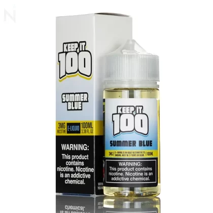 Keep It 100 - Summer Blue - 100mL - 3mg