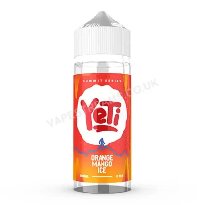 YeTi Summit Series Orange Mango Ice E-Liquid Shortfill - Vapestreams Co