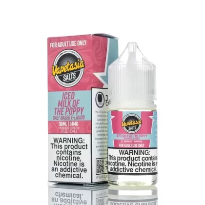 Vapetasia E-Juice Salts - ICED Milk Of The Poppy - 30ml - 24mg
