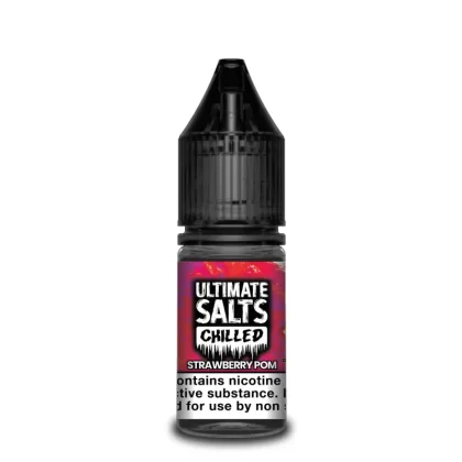 Ultimate Salts – Chilled: Strawberry Pom – 10ml - Vapestorm Co