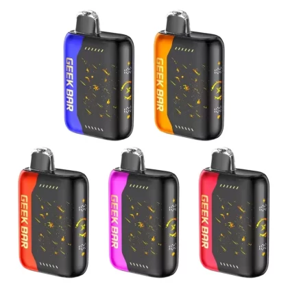 Geek Bar Pulse X 25K Jam Edition Disposable Vape 18ml 5% - flavors#Orange Jam>Strawberry Jam>Blueberry Jam>Peach Jam>Raspberry Jam (93DF0D)