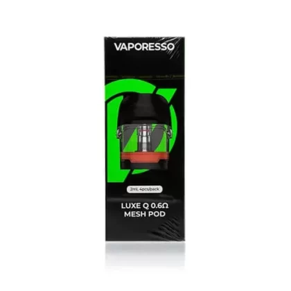 Vaporesso Luxe Q Mesh Replacement Pods - 0.6 Ohm, 1 Ohm