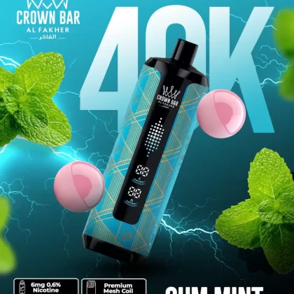 Al Fakher Crown Bar Mega Max 40k - Crownbar Vape (219D36)