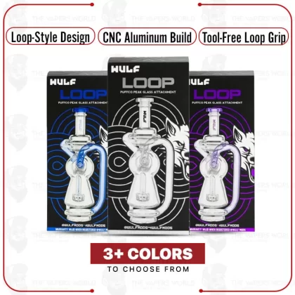 Wulf Mods Loop Glass Puffco Peak Top - Thevapersworld