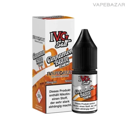 IVG Salt Liquid – Cinnamon Blaze - 10mg/ml, 20mg/ml
