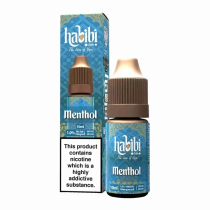 Habibi Menthol Nic Salt Vape Juice - 10 Pack - 20mg