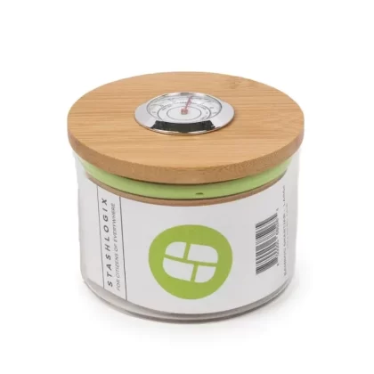 StashLogix Bamboo SmartJar