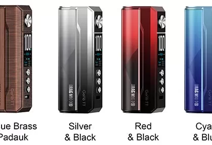 VOOPOO Drag M100S Box Mod - Red Black