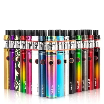 SMOK Stick V8 Baby - Color#BLACK>SILVER>RED>BLUE>GOLD>PURPLE>7-COLOR>PINK>GUN METAL>WHITE>ROYAL BLUE>BELGIUM COLOR>RASTA COLOR(RED)>RASTA COLOR(GREEN)>CAMOUFLAGE (DA6106)