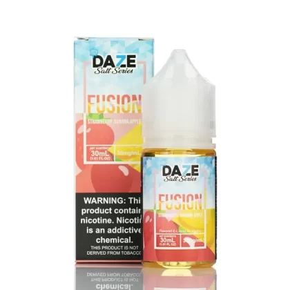 7 Daze Fusion TFN Salts - Strawberry Banana Apple ICED - 30ml - 50mg