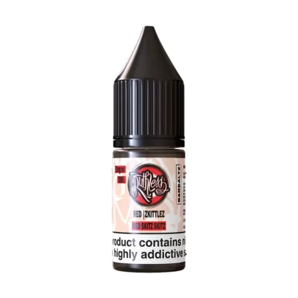 Ruthless Red Zkittlez Nic Salt Vape Juice - 10 Pack