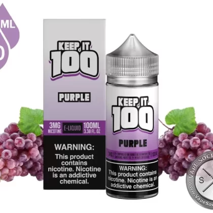 Purple by Keep It 100 Vape Juice 100ml