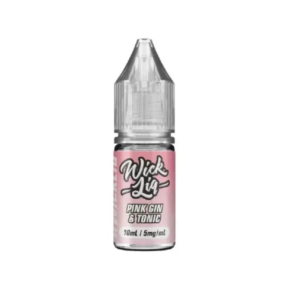 Wick Liq Bar Salt Pink Gin & Tonic Nic Salt E-Liquid - Nicotine Strength#20mg>10mg>5mg