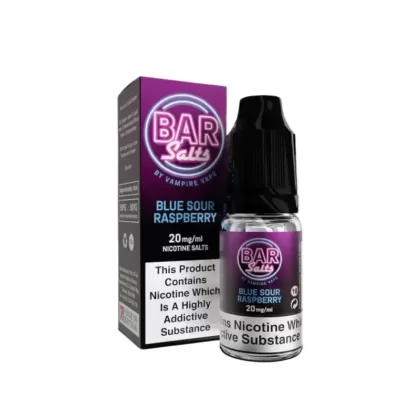 Vampire Vape Blue Sour Raspberry Bar Salt E-Liquid