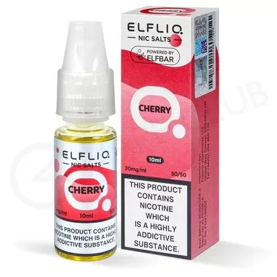 Cherry Nic Salt E-Liquid by Elf Bar Elfliq - Ecigpremium