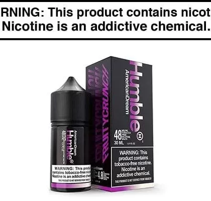 AMERICAN DREAM BY HUMBLE SALTS 30ML