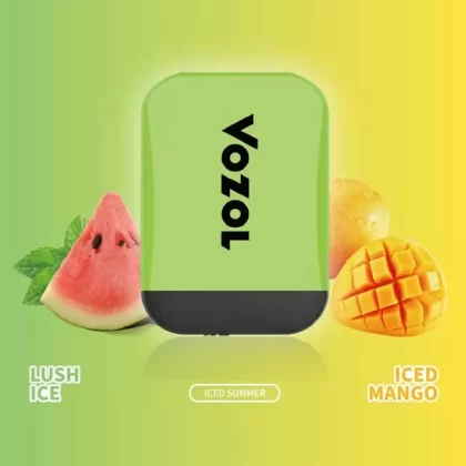 Vozol D2 Dual Flavored Disposable Pod – ICED Summer 50mg