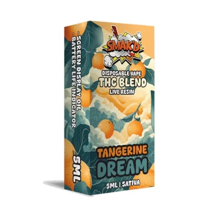 Smakd THC Blend Live Resin Vaporizer- 5000mg